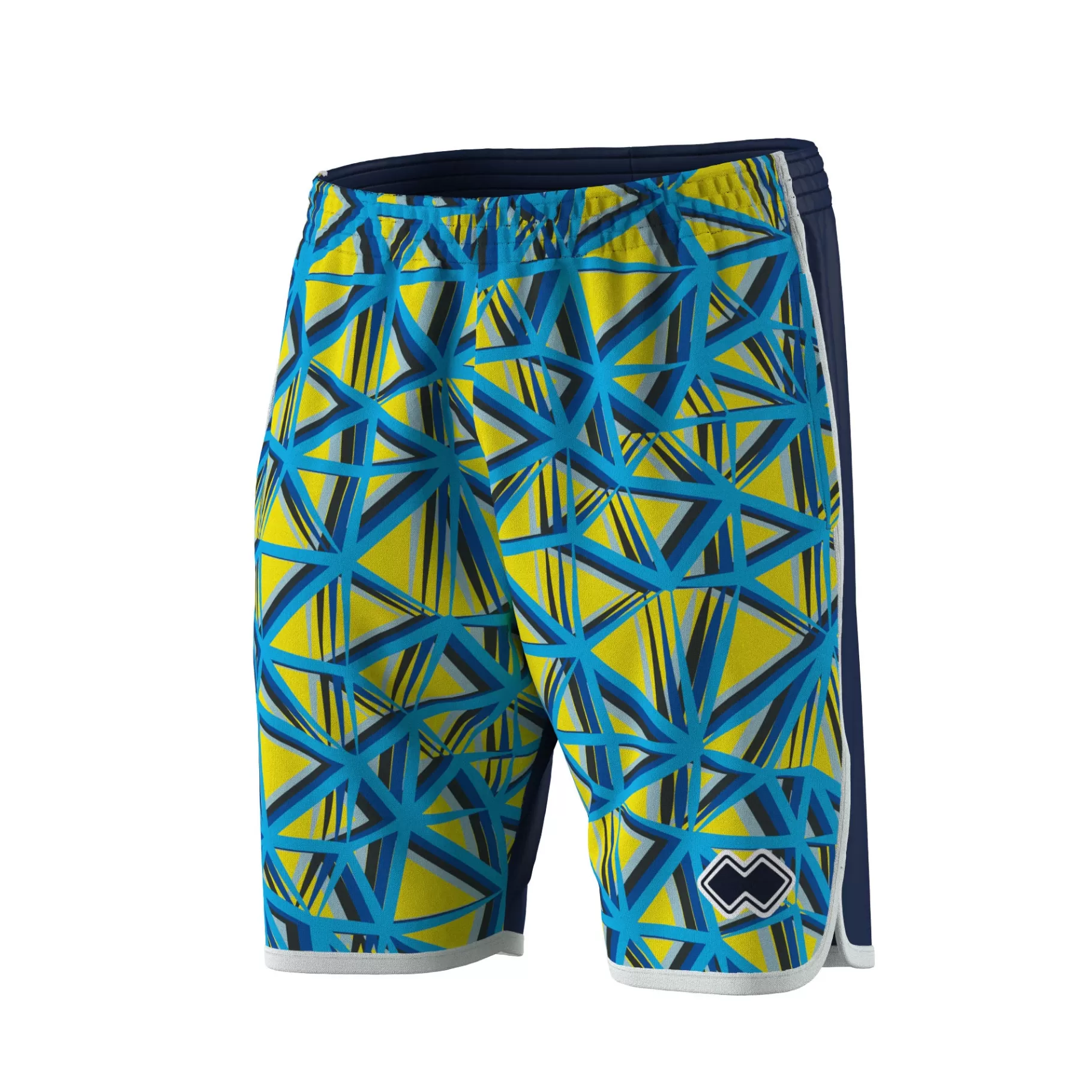 Men’s 3D Graphic Geometric Bermuda Shorts | Erreà Best Sale